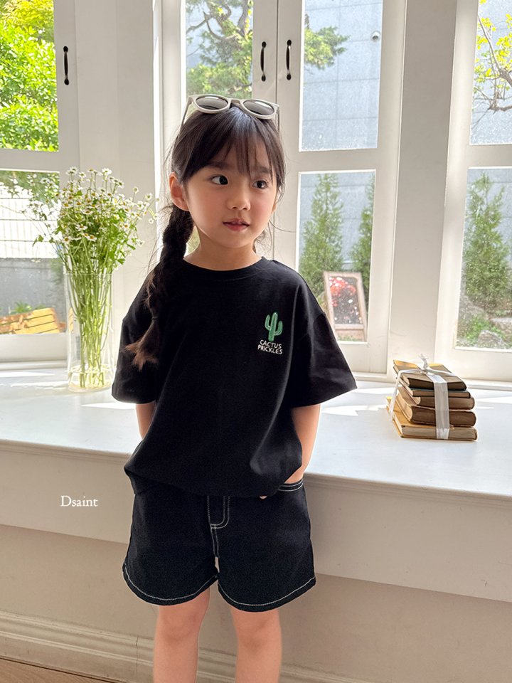 Dsaint - Korean Children Fashion - #designkidswear - Stretch Cotton Shorts - 12