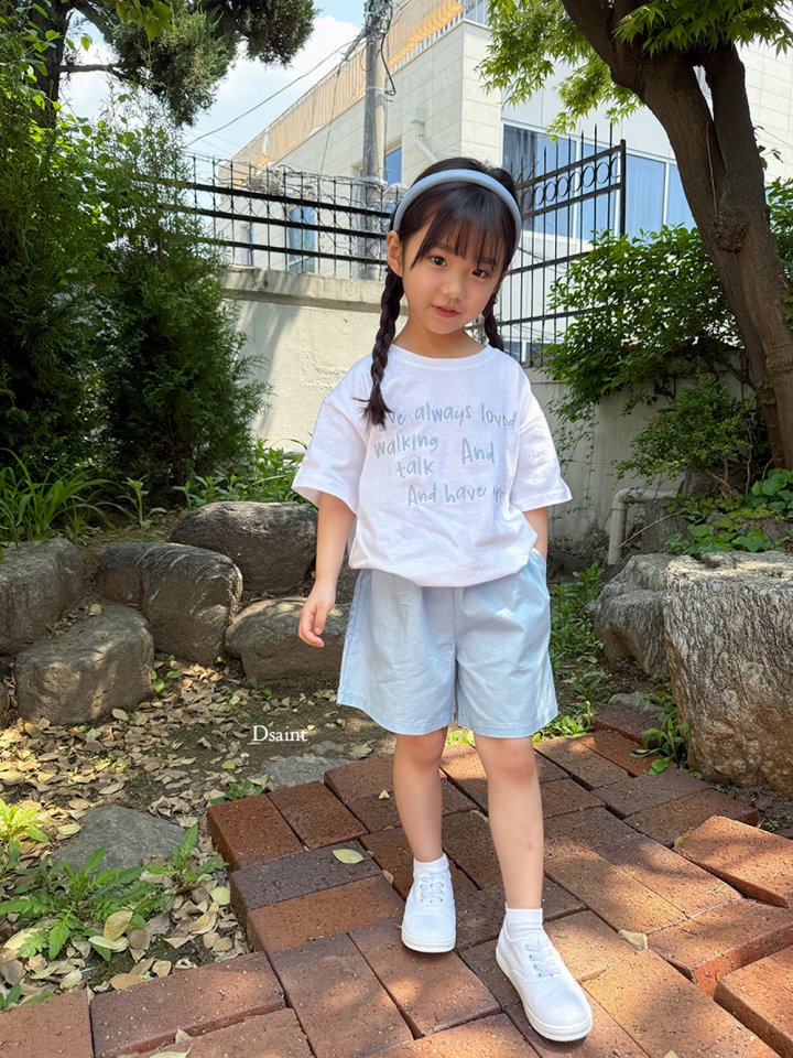 Dsaint - Korean Children Fashion - #discoveringself - Always Embroidery Tee - 9