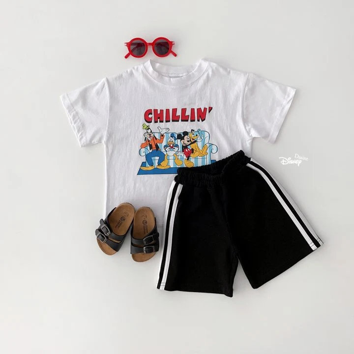 Dsaint - Korean Children Fashion - #discoveringself - D Chillin' Friends Tee - 7