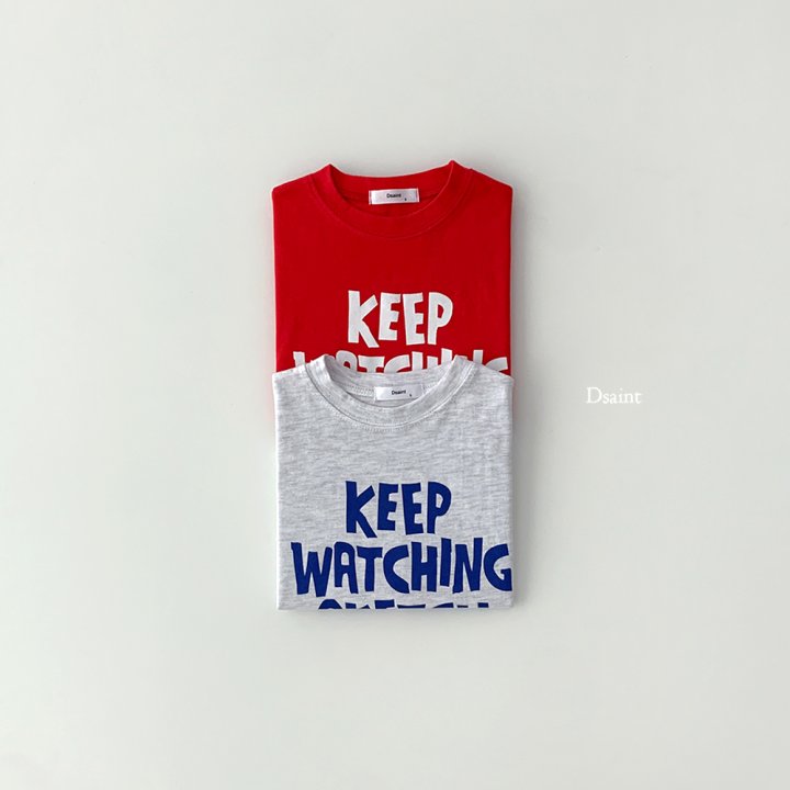 Dsaint - Korean Children Fashion - #discoveringself - Sketch Short Sleeve Tee - 3