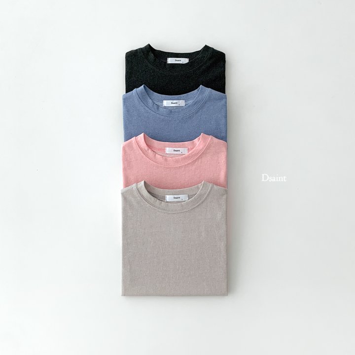 Dsaint - Korean Children Fashion - #discoveringself - Daily Pigment Tee - 2