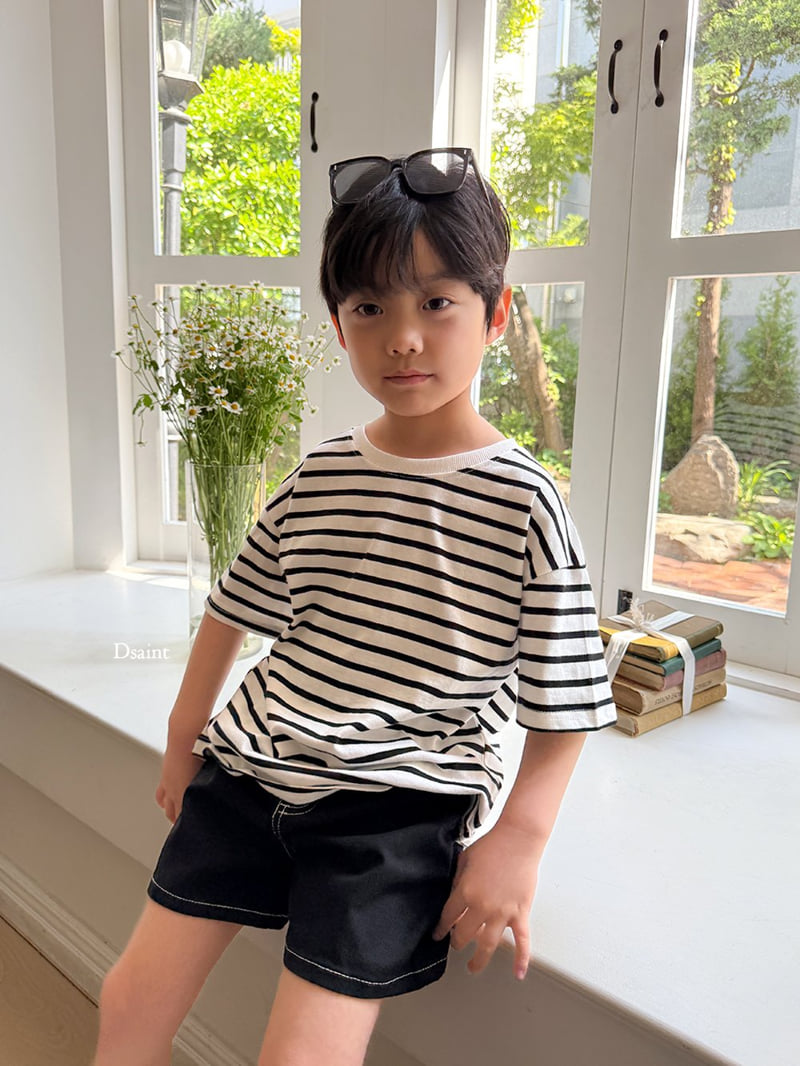 Dsaint - Korean Children Fashion - #discoveringself - Buy Now Set (Tee + Tee) - 12