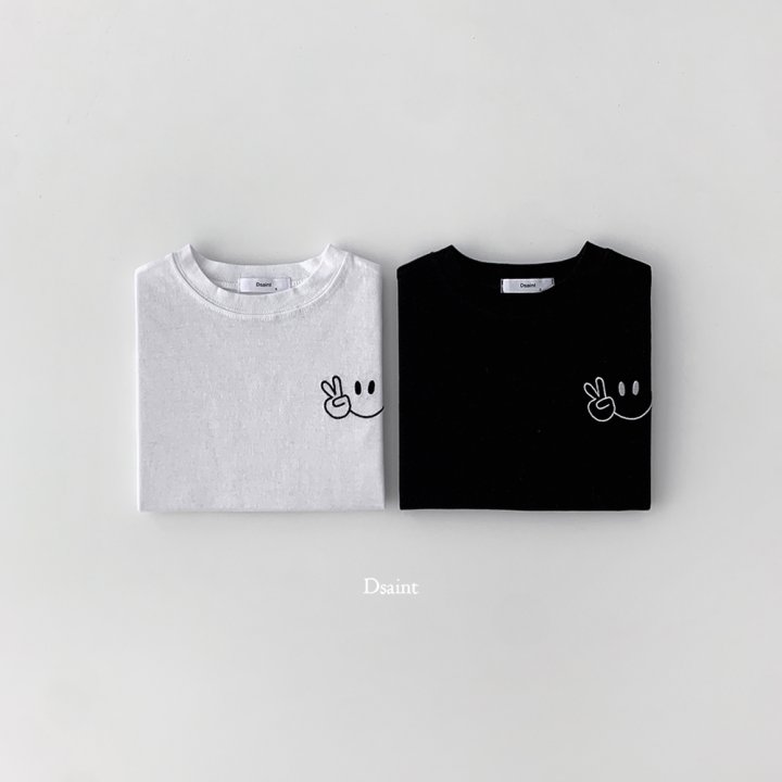 Dsaint - Korean Children Fashion - #fashionkids - V Smile Tee