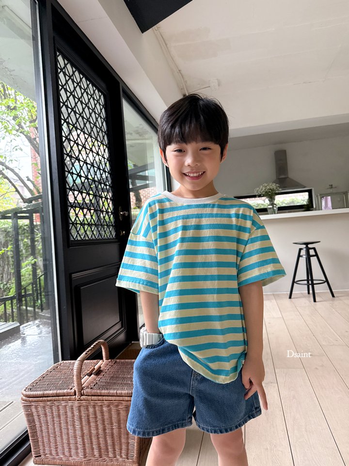 Dsaint - Korean Children Fashion - #fashionkids - Strange Stripe Tee - 9