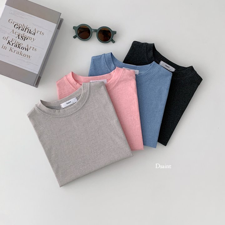 Dsaint - Korean Children Fashion - #fashionkids - Daily Pigment Tee - 3