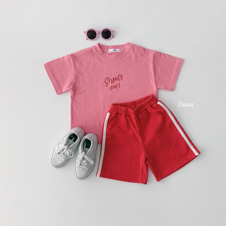 Dsaint - Korean Children Fashion - #kidsshorts - YEY! Tee - 6