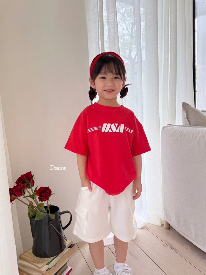 Dsaint - Korean Children Fashion - #kidsshorts - Cargo Bermuda Jersey Pants - 10
