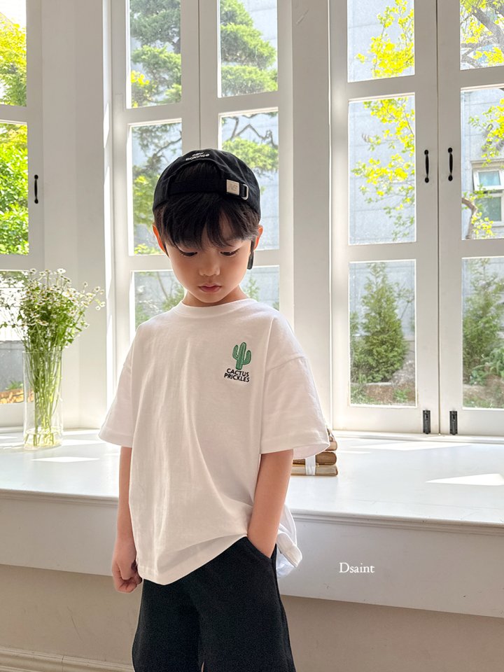 Dsaint - Korean Children Fashion - #kidsshorts - Cactus Tee - 8