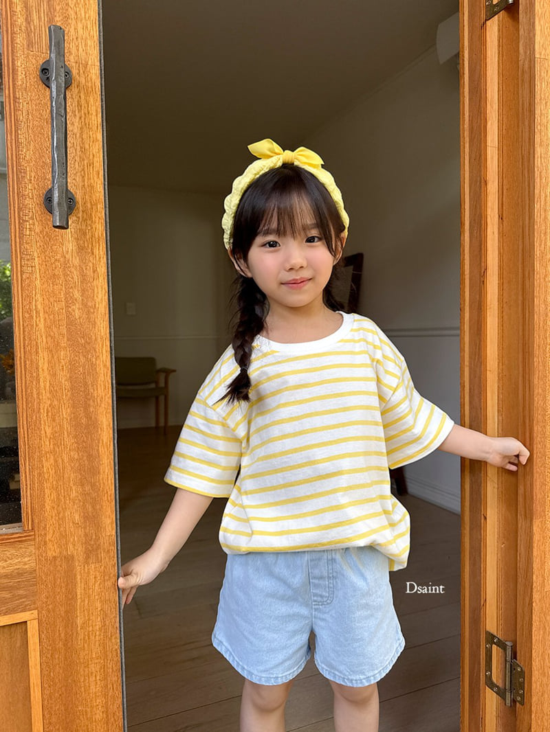 Dsaint - Korean Children Fashion - #kidsshorts - Ice Blue Pants - 7