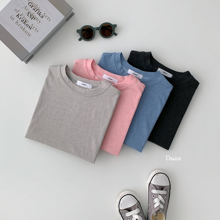 Dsaint - Korean Children Fashion - #fashionkids - Daily Pigment Tee - 4