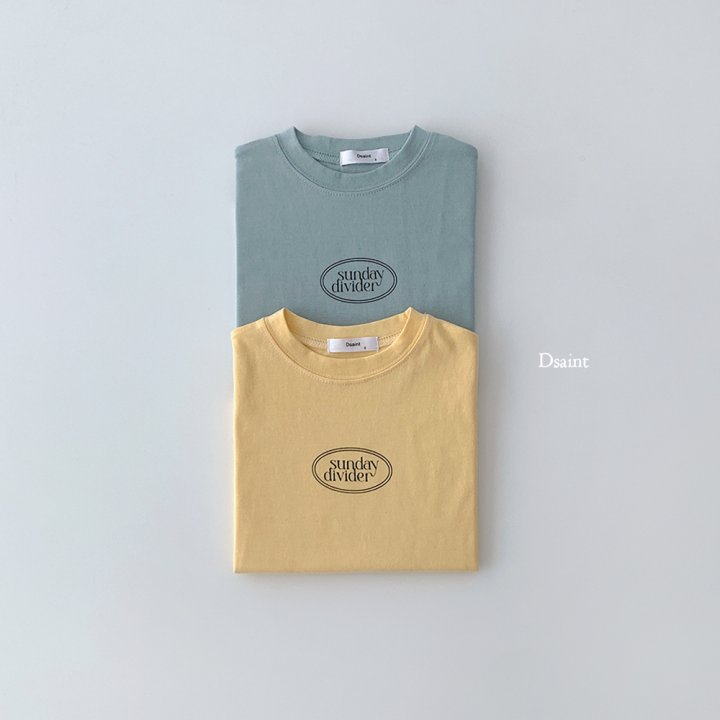 Dsaint - Korean Children Fashion - #kidsshorts - Sunday Tee