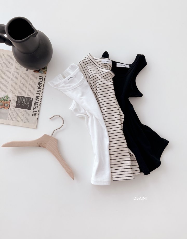 Dsaint - Korean Children Fashion - #kidsshorts - Layered Tank Top - 2