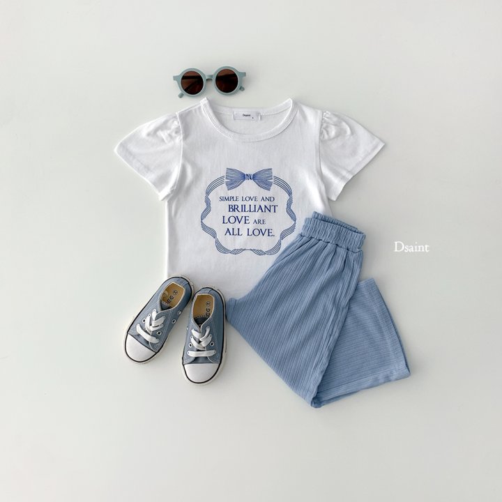 Dsaint - Korean Children Fashion - #kidsstore - Olive Puff Tee - 7