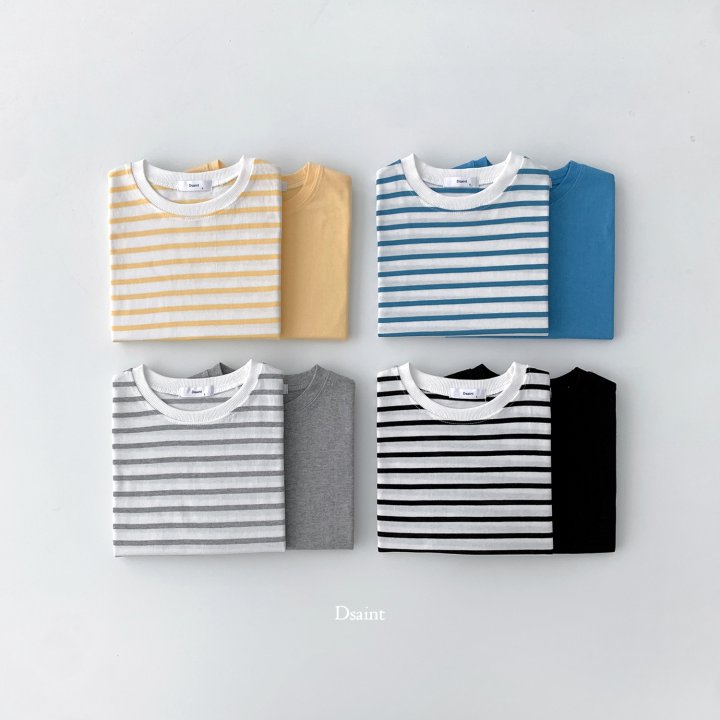 Dsaint - Korean Children Fashion - #kidsstore - Buy Now Set (Tee + Tee)