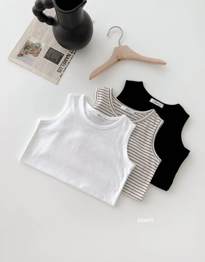 Dsaint - Korean Children Fashion - #kidsstore - Layered Tank Top - 3