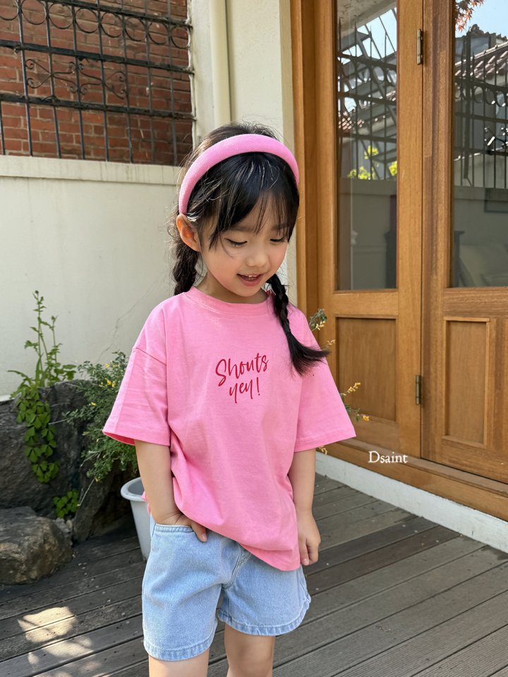 Dsaint - Korean Children Fashion - #kidzfashiontrend - YEY! Tee - 8