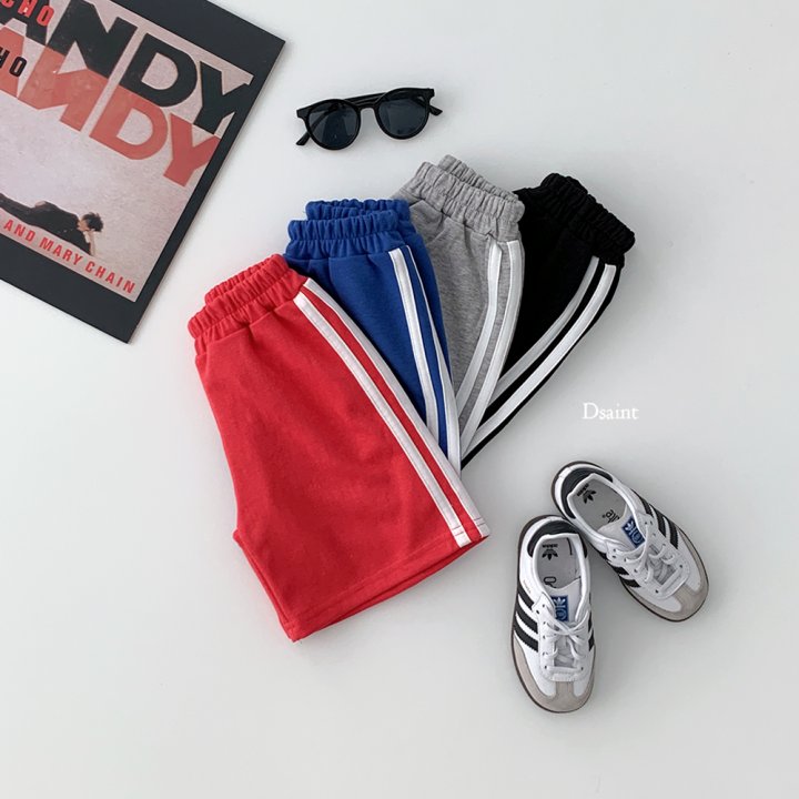 Dsaint - Korean Children Fashion - #kidzfashiontrend - Two Line Shorts - 6