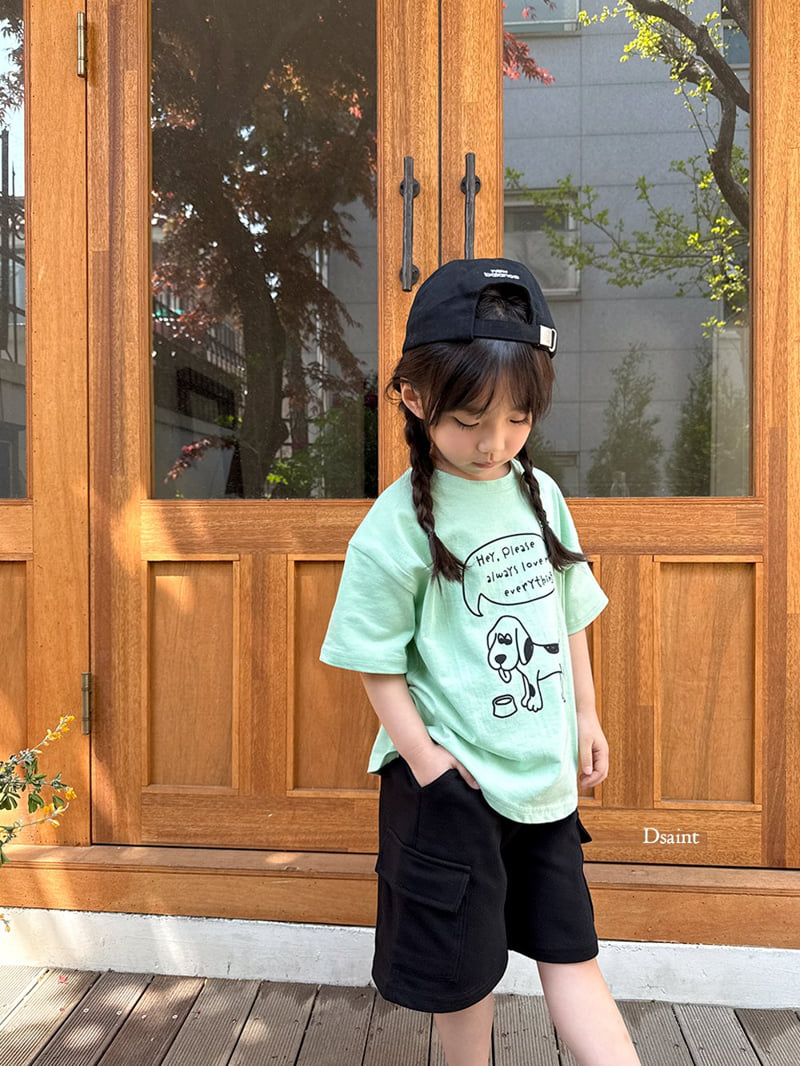 Dsaint - Korean Children Fashion - #kidzfashiontrend - Cargo Bermuda Jersey Pants - 12