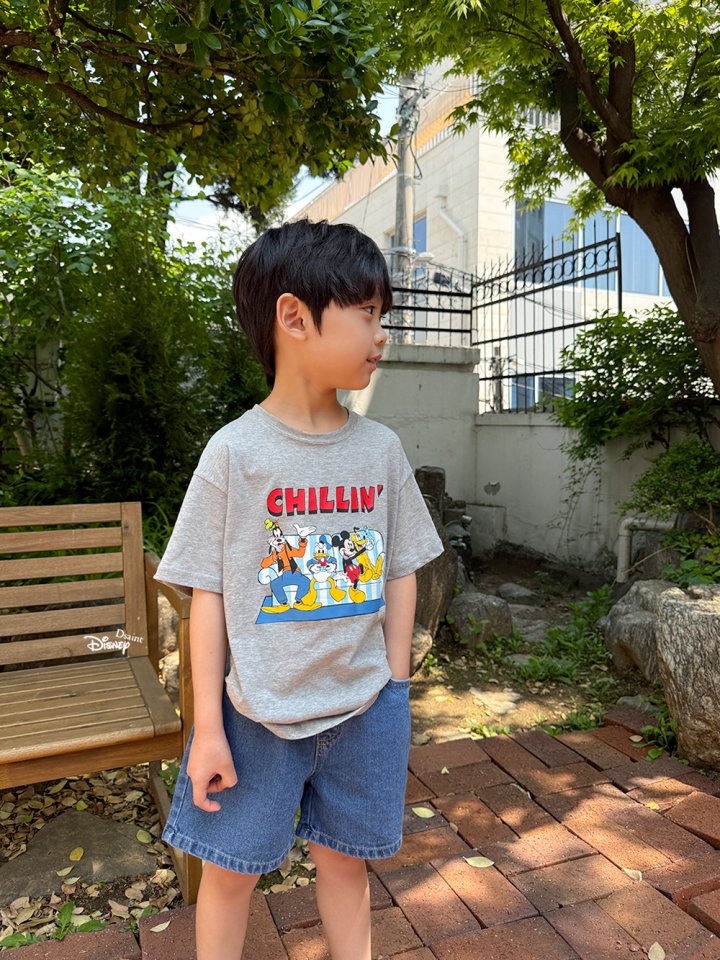 Dsaint - Korean Children Fashion - #kidzfashiontrend - D Chillin' Friends Tee - 11
