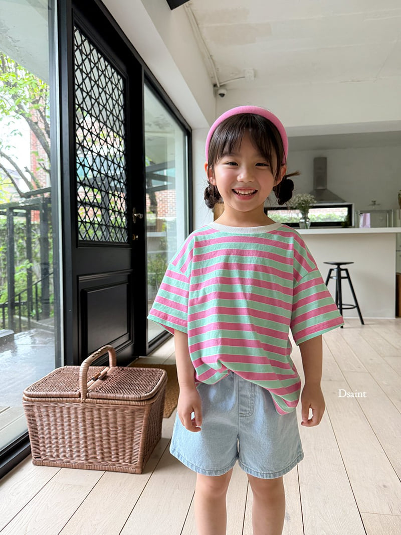 Dsaint - Korean Children Fashion - #kidzfashiontrend - Ice Blue Pants - 9