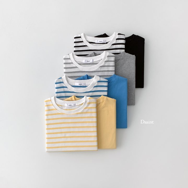 Dsaint - Korean Children Fashion - #kidzfashiontrend - Buy Now Set (Tee + Tee) - 2