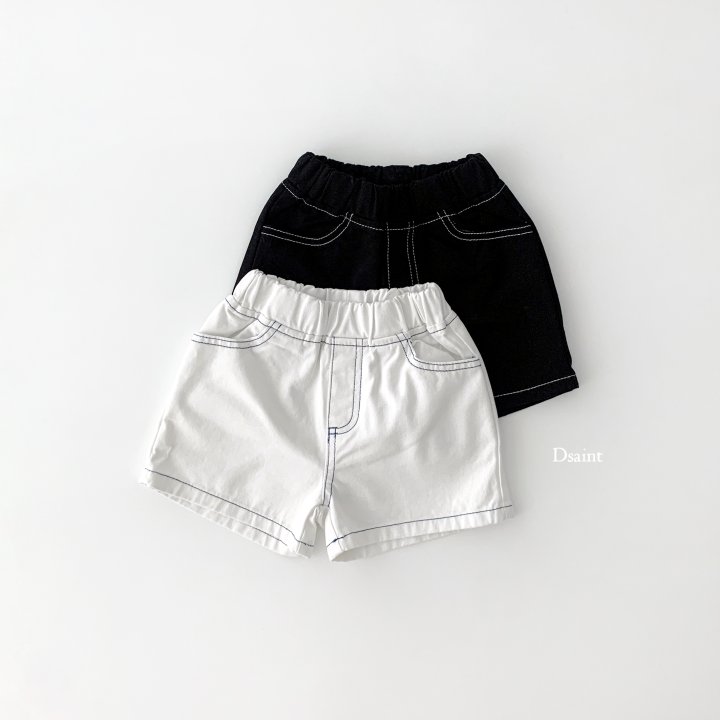 Dsaint - Korean Children Fashion - #kidzfashiontrend - Stretch Cotton Shorts
