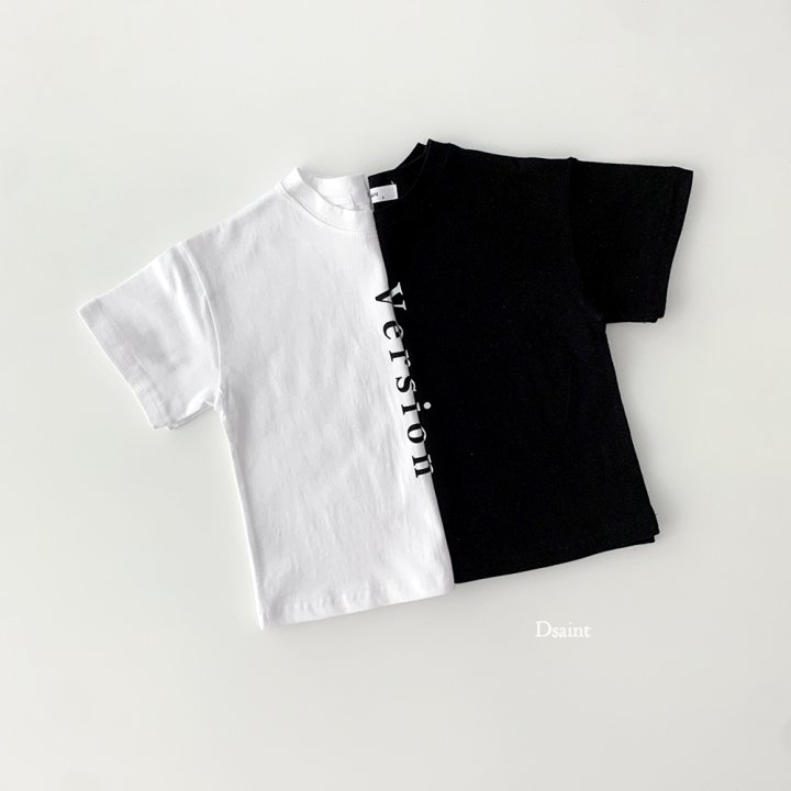 Dsaint - Korean Children Fashion - #littlefashionista - Version Tee - 3