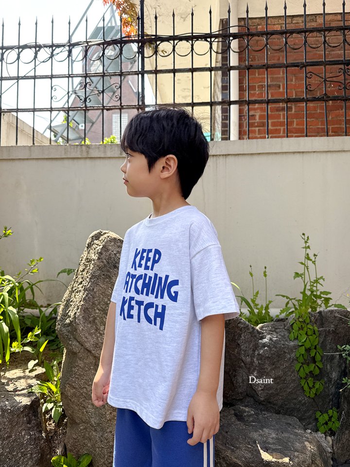 Dsaint - Korean Children Fashion - #littlefashionista - Sketch Short Sleeve Tee - 9