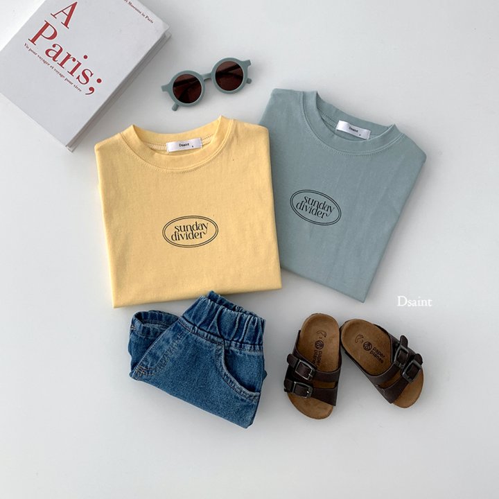 Dsaint - Korean Children Fashion - #littlefashionista - Sunday Tee - 5