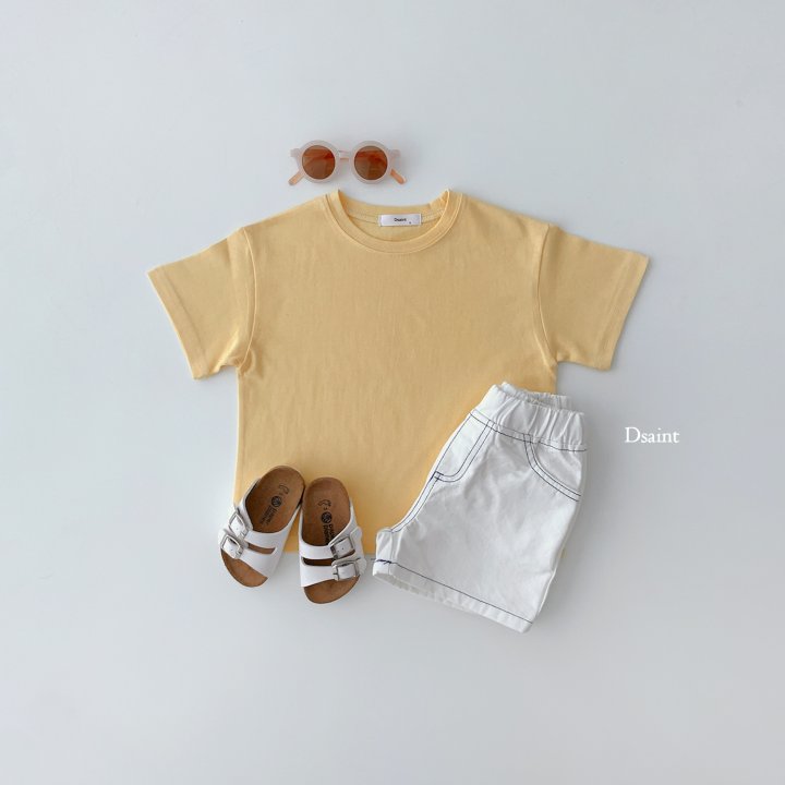 Dsaint - Korean Children Fashion - #Kfashion4kids - Buy Now Set (Tee + Tee) - 4