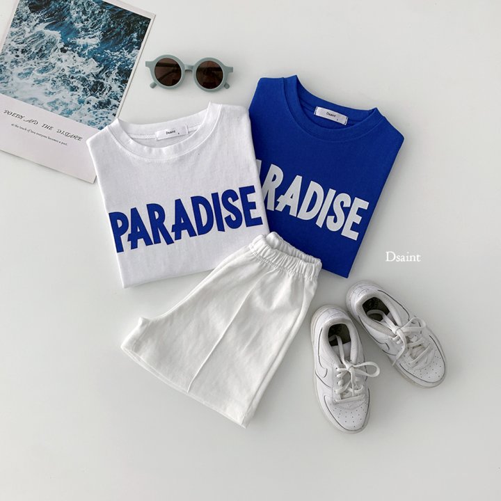 Dsaint - Korean Children Fashion - #Kfashion4kids - Paradise Tee - 4