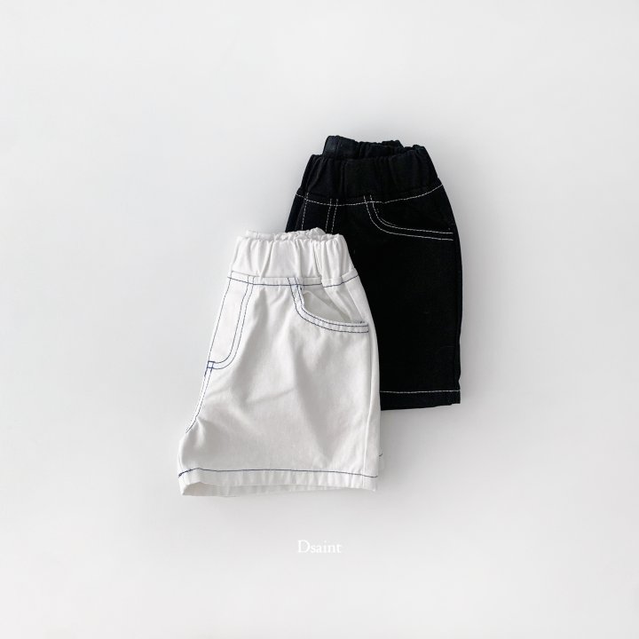 Dsaint - Korean Children Fashion - #littlefashionista - Stretch Cotton Shorts - 3