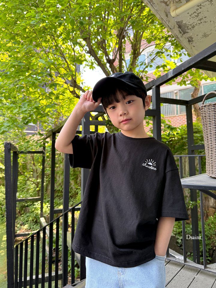 Dsaint - Korean Children Fashion - #magicofchildhood - Sunshine Embroidery Tee - 12