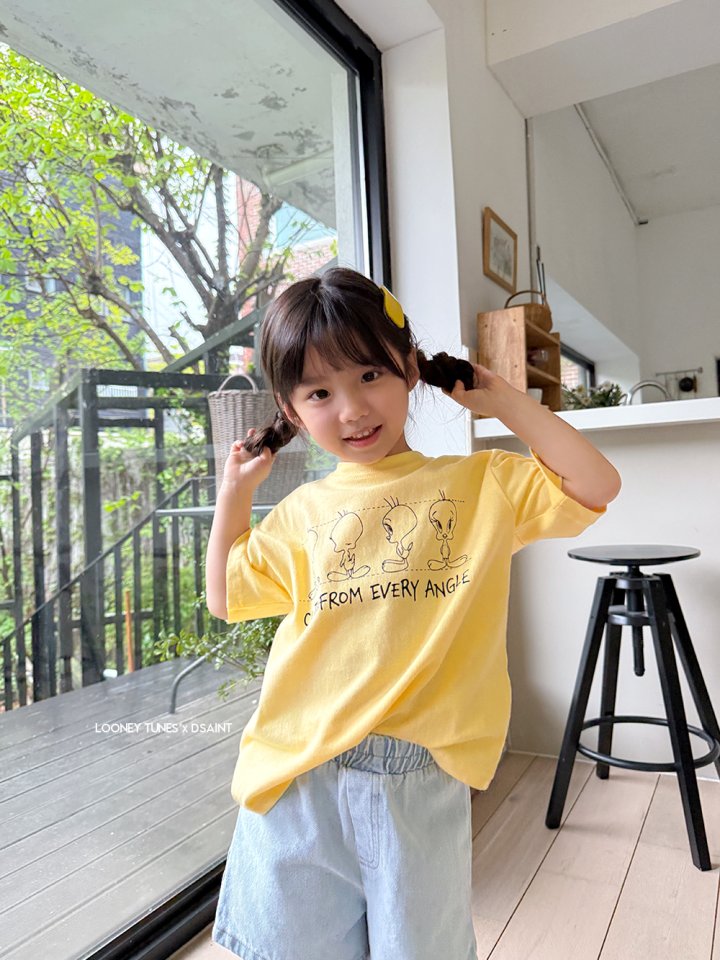 Dsaint - Korean Children Fashion - #magicofchildhood - Cute Front Tweety Tee - 8