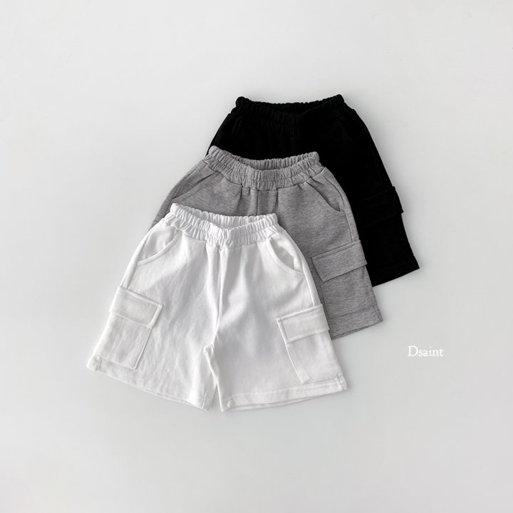 Dsaint - Korean Children Fashion - #magicofchildhood - Cargo Bermuda Jersey Pants
