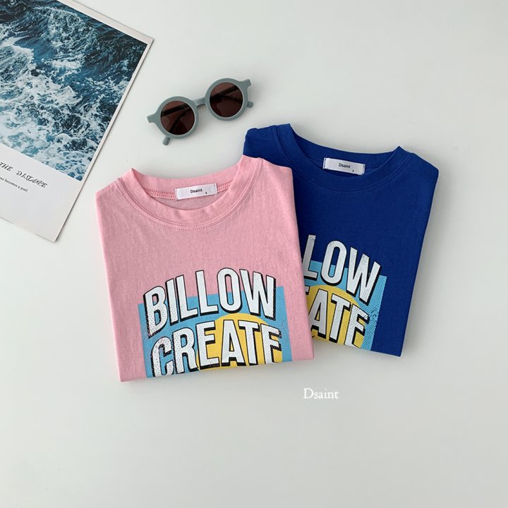 Dsaint - Korean Children Fashion - #magicofchildhood - Below Wave Tee - 8