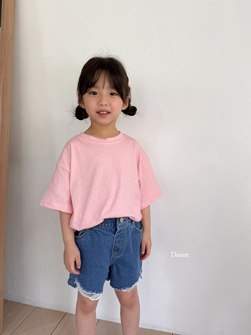 Dsaint - Korean Children Fashion - #magicofchildhood - Daily Pigment Tee - 9