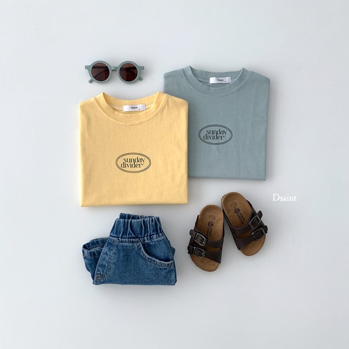 Dsaint - Korean Children Fashion - #magicofchildhood - Sunday Tee - 6