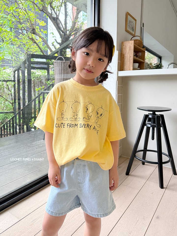 Dsaint - Korean Children Fashion - #minifashionista - Cute Front Tweety Tee - 9