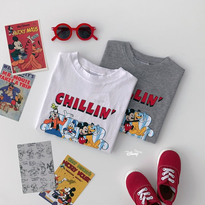 Dsaint - Korean Children Fashion - #minifashionista - D Chillin' Friends Tee