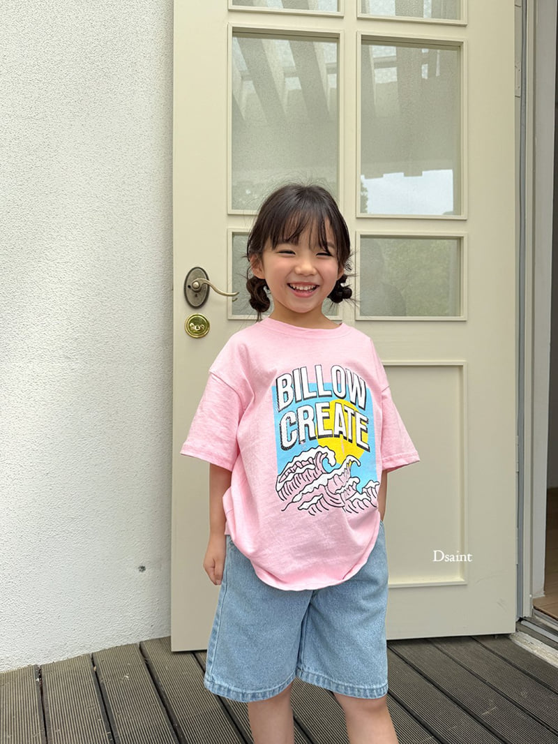 Dsaint - Korean Children Fashion - #minifashionista - Trendy Fit Bermuda Denim Pants - 8