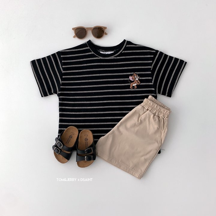 Dsaint - Korean Children Fashion - #minifashionista - Shy Zebra Stripe Tee - 7