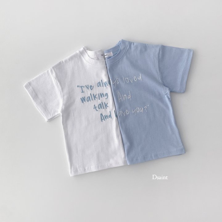 Dsaint - Korean Children Fashion - #prettylittlegirls - Always Embroidery Tee - 2