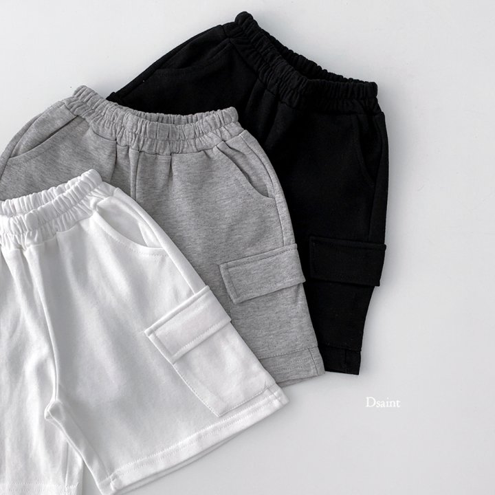 Dsaint - Korean Children Fashion - #prettylittlegirls - Cargo Bermuda Jersey Pants - 3