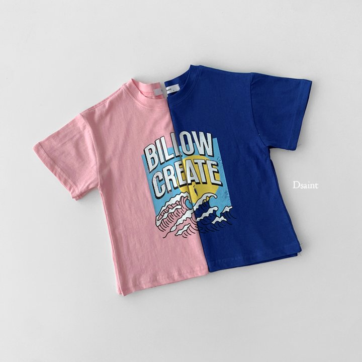 Dsaint - Korean Children Fashion - #prettylittlegirls - Below Wave Tee - 10