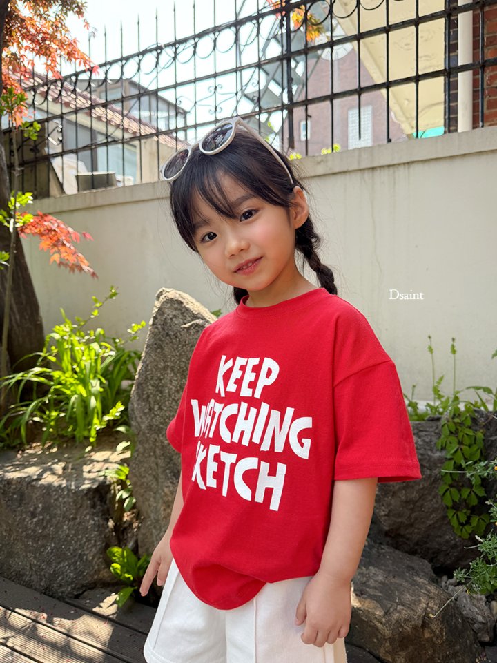 Dsaint - Korean Children Fashion - #prettylittlegirls - Sketch Short Sleeve Tee - 12
