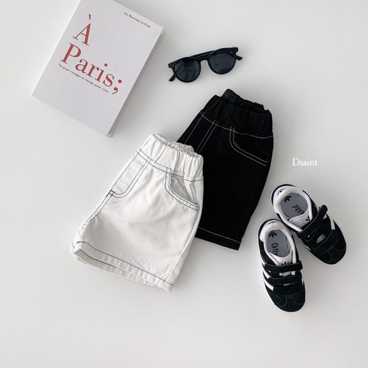 Dsaint - Korean Children Fashion - #prettylittlegirls - Stretch Cotton Shorts - 6