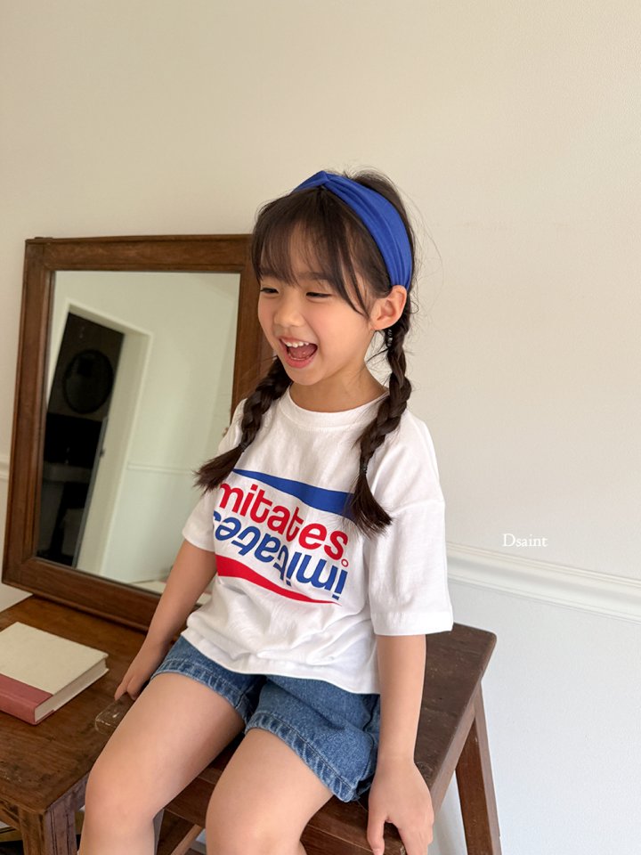 Dsaint - Korean Children Fashion - #toddlerclothing - Imitate This Tee - 9