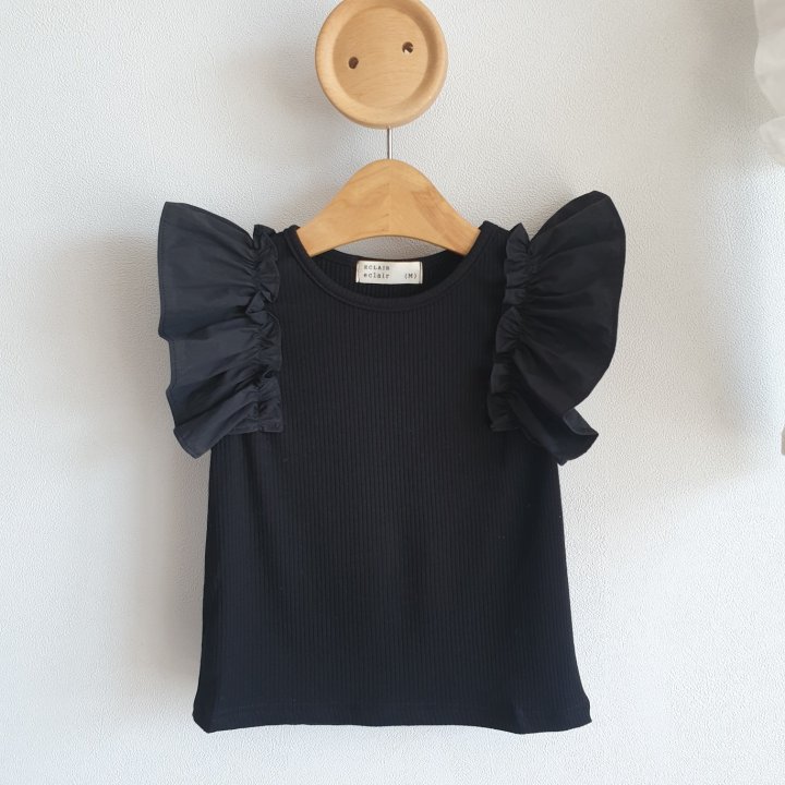 Eclair - Korean Children Fashion - #fashionkids - Frill Tee - 8