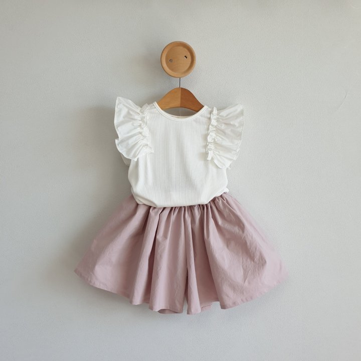 Eclair - Korean Children Fashion - #kidzfashiontrend - Frill Tee - 11